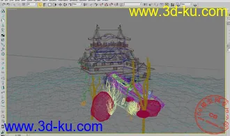 3D打印模型海底 (带贴图)的图片