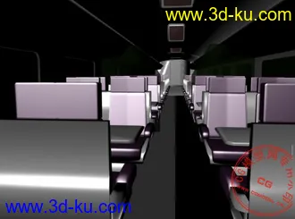 3D打印模型CH3和谐号内部结构的图片