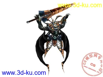 3D打印模型RF角色带材质骨骼和全套动作不知道有人发过没的图片