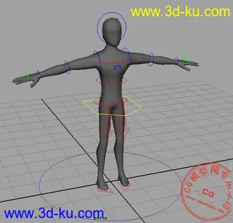 3D打印模型骨骼绑定-四足和二足动物的图片
