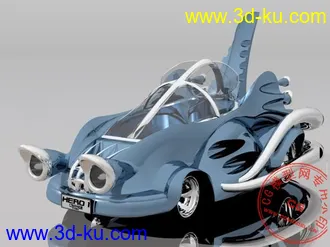 3D打印模型概念车的图片