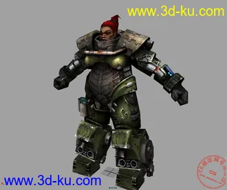 3D打印模型新人发帖！虚幻人物！的图片