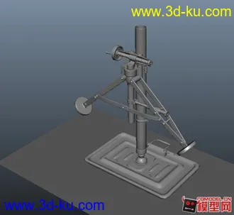 一个大炮的模型的图片