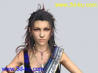 3D打印模型帅气的云芳  最终幻想13 带法线，高光，反光等贴图的图片