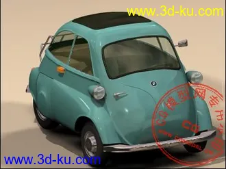 3D打印模型宝马Isetta的图片