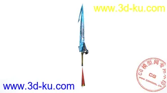 3D打印模型FFX TIDUS 開場武器的图片