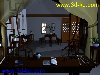 3D打印模型毕设场景的图片