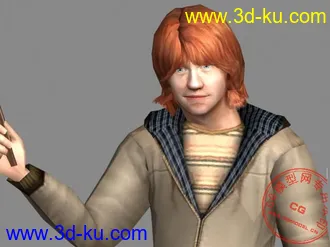 3D打印模型哈利波特四游戏人物的图片