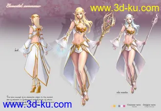 3D打印模型超养眼靓丽牧师MM的图片