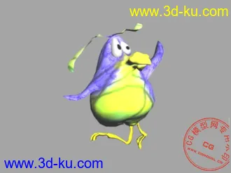 3D打印模型一个小小小鸟.带1300帧动作（申精）的图片