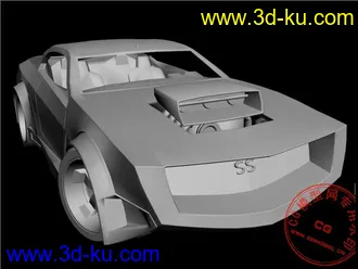 3D打印模型白车一个 SS的图片