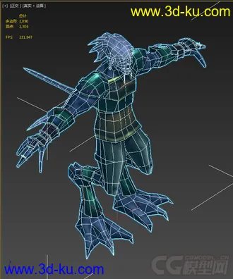3D打印模型魔战士的图片