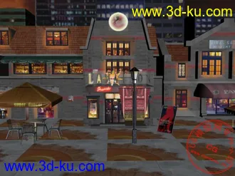 3D打印模型超级舞者中的两个舞台的图片