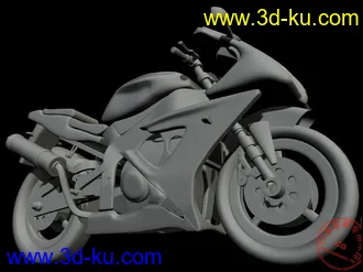 3D打印模型maya摩托的图片