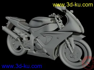3D打印模型maya摩托的图片