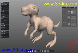 3D打印模型看到有人发恐龙 我也发恐龙～～～的图片
