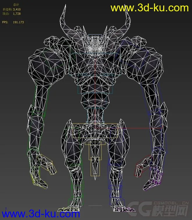 max最终幻想模型,我也有两个,而且都我自己蒙完皮的 rock treeman的图片4