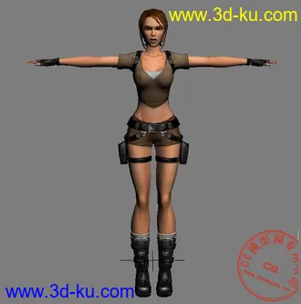 古墓丽影7传奇 劳拉模型的图片