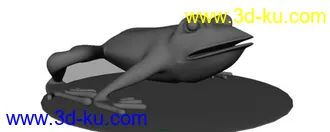 3D打印模型青蛙跳跃的图片