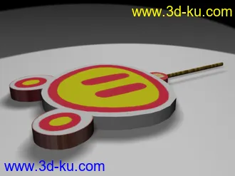 3D打印模型猪猪侠的 超级棒棒糖！的图片