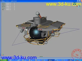 3D打印模型maya飞船的图片
