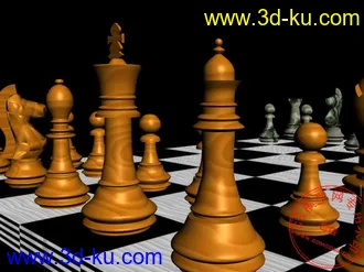 3D打印模型国际象棋。。。。的图片