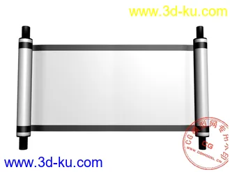 3D打印模型卷轴的图片