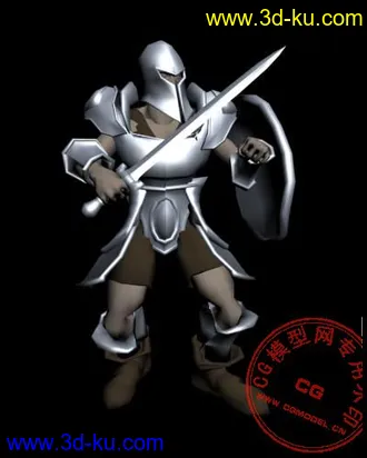 3D打印模型老外做的人类战士的图片
