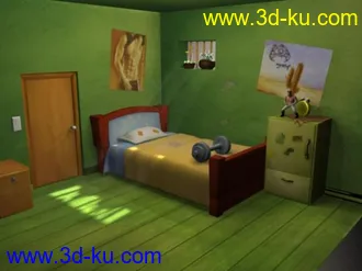 3D打印模型卡通小家的图片