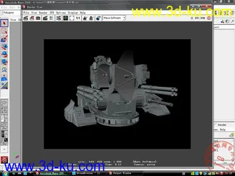 3D打印模型卡什坦近防炮的图片