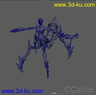 在学校老师让做的怪物模型，纯原创...的图片