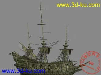 3D打印模型荷兰人号的图片
