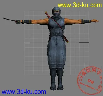 3D打印模型忍者龙剑传 主角 龙隼的图片