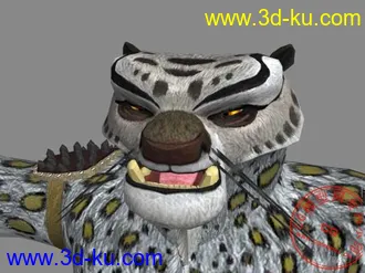 3D打印模型【功夫熊猫】黑豹太郎的图片