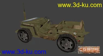 3D打印模型小小jeep车的图片