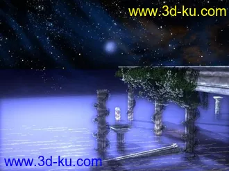 3D打印模型希腊海底梦幻场景的图片