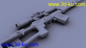 3D打印模型狙击枪的图片