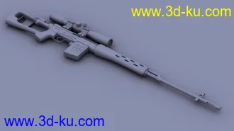 3D打印模型狙击枪的图片