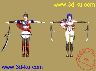 3D打印模型一个胆敢造次的美女的图片