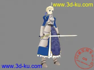 3D打印模型卡通古辣妹的图片