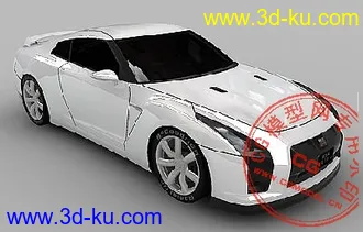 3D车模型NISSAN GT R的图片