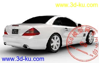 3D车模型MERCEDES BENZ SL的图片