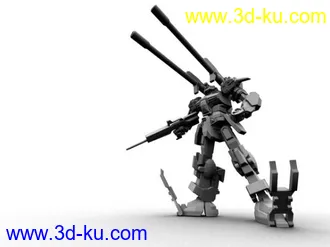3D打印模型新生自制的机动战士 Rx-196的图片