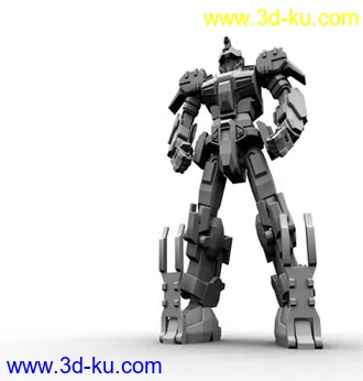 3D打印模型新生自制的机动战士 Rx-196的图片