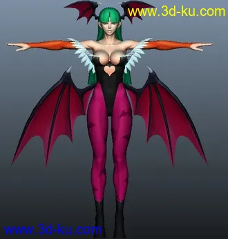 漫画英雄VS卡普空3 felicia模型！！！（应网友要求更新morrigan）！的图片