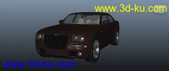 一辆高精度的汽车模型（Chrysler  300）的图片