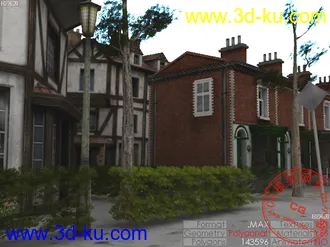 3D打印模型首发 二战柏林街道一景的图片