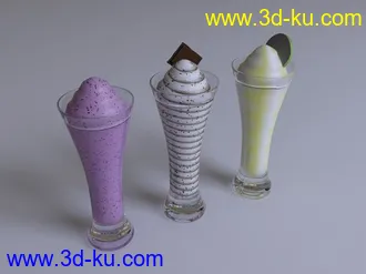 3D打印模型夏天来了，来个冰激凌吧的图片