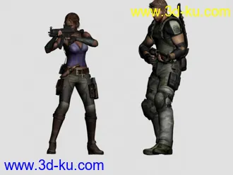 3D打印模型人物的图片