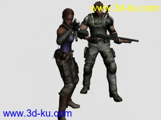 3D打印模型人物的图片